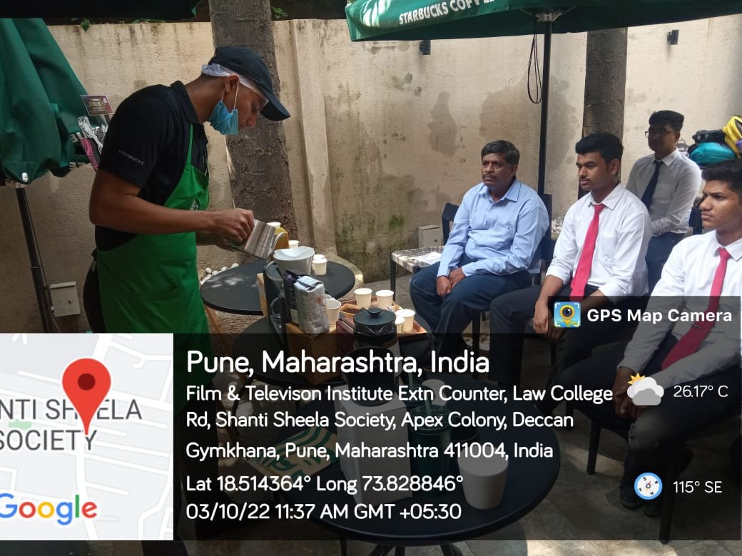 Visit to Starbucks Store