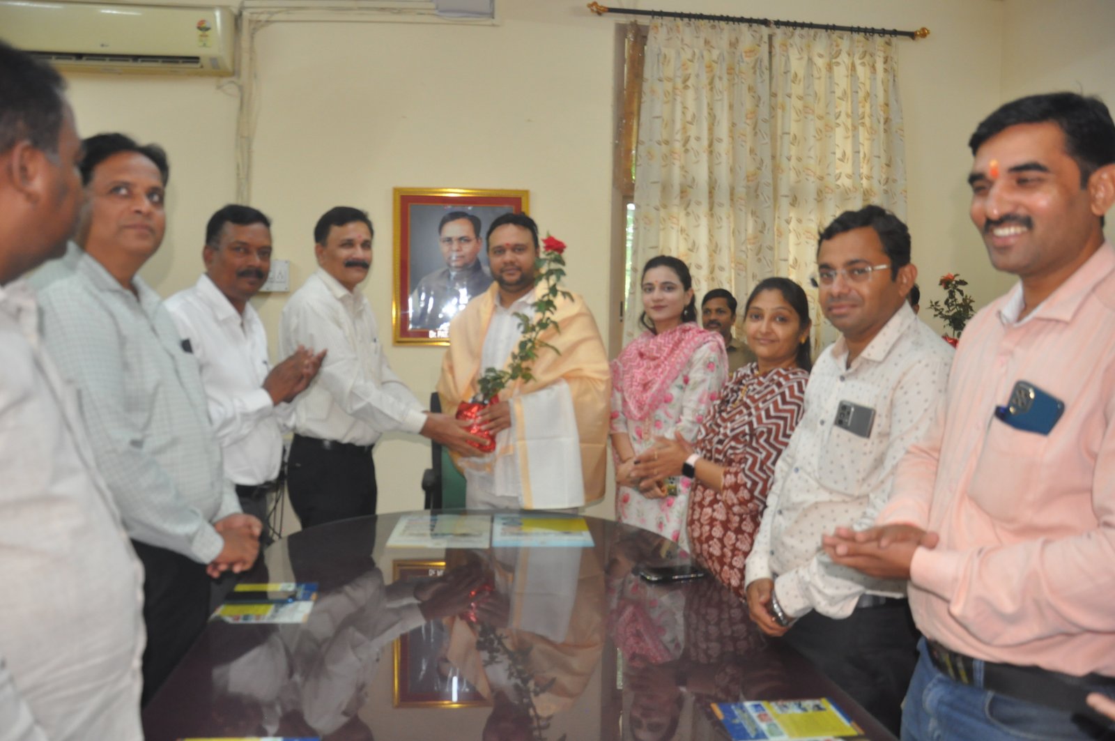 Dr.Rahul Kadam Sir’s Visit at AKIMSS  