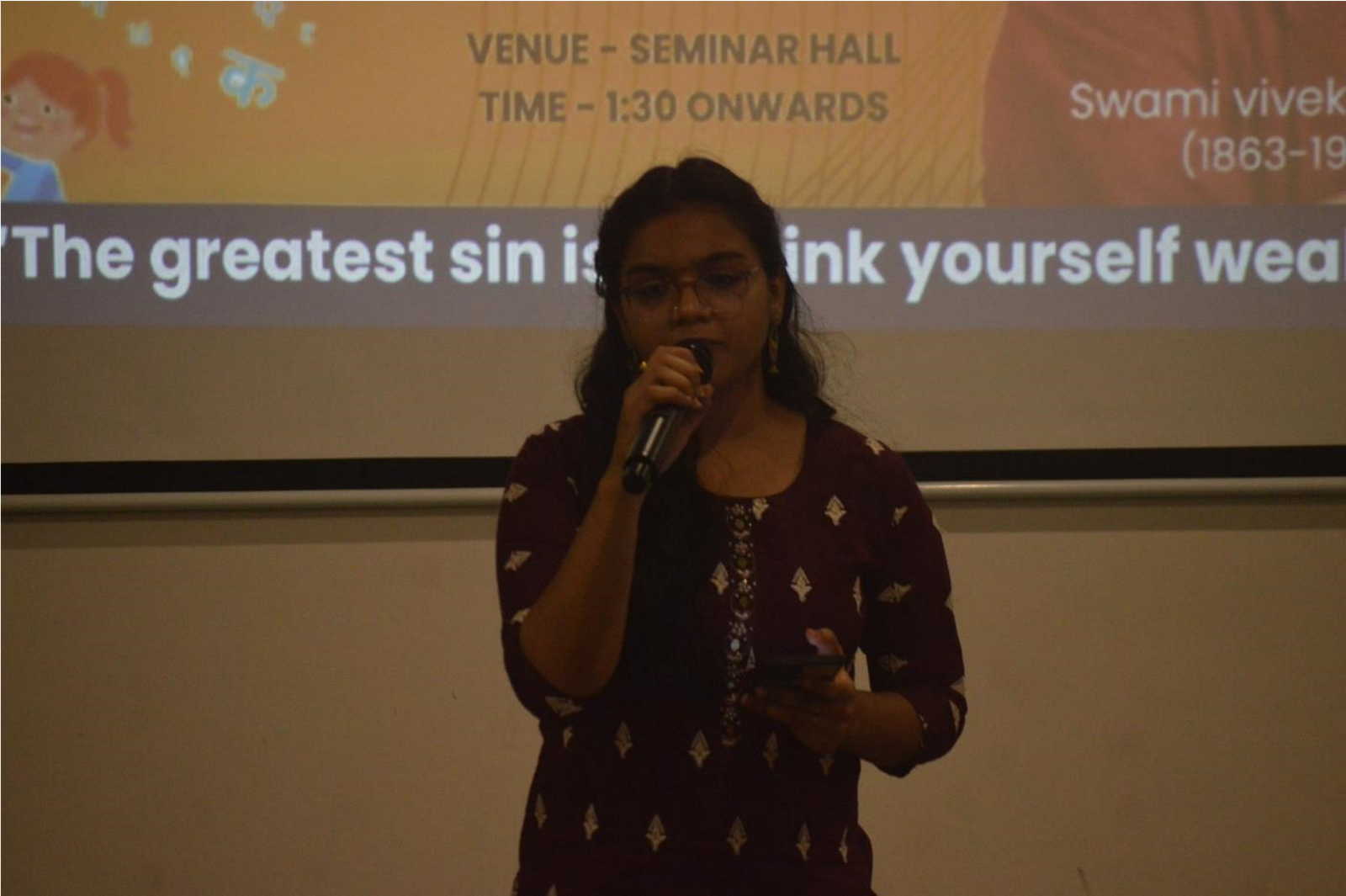 Youth Day and Hindi Divas