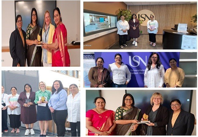 BV(DU) Faculty Visit to University of South-Eastern Norway: Expanding Collaborative Horizons