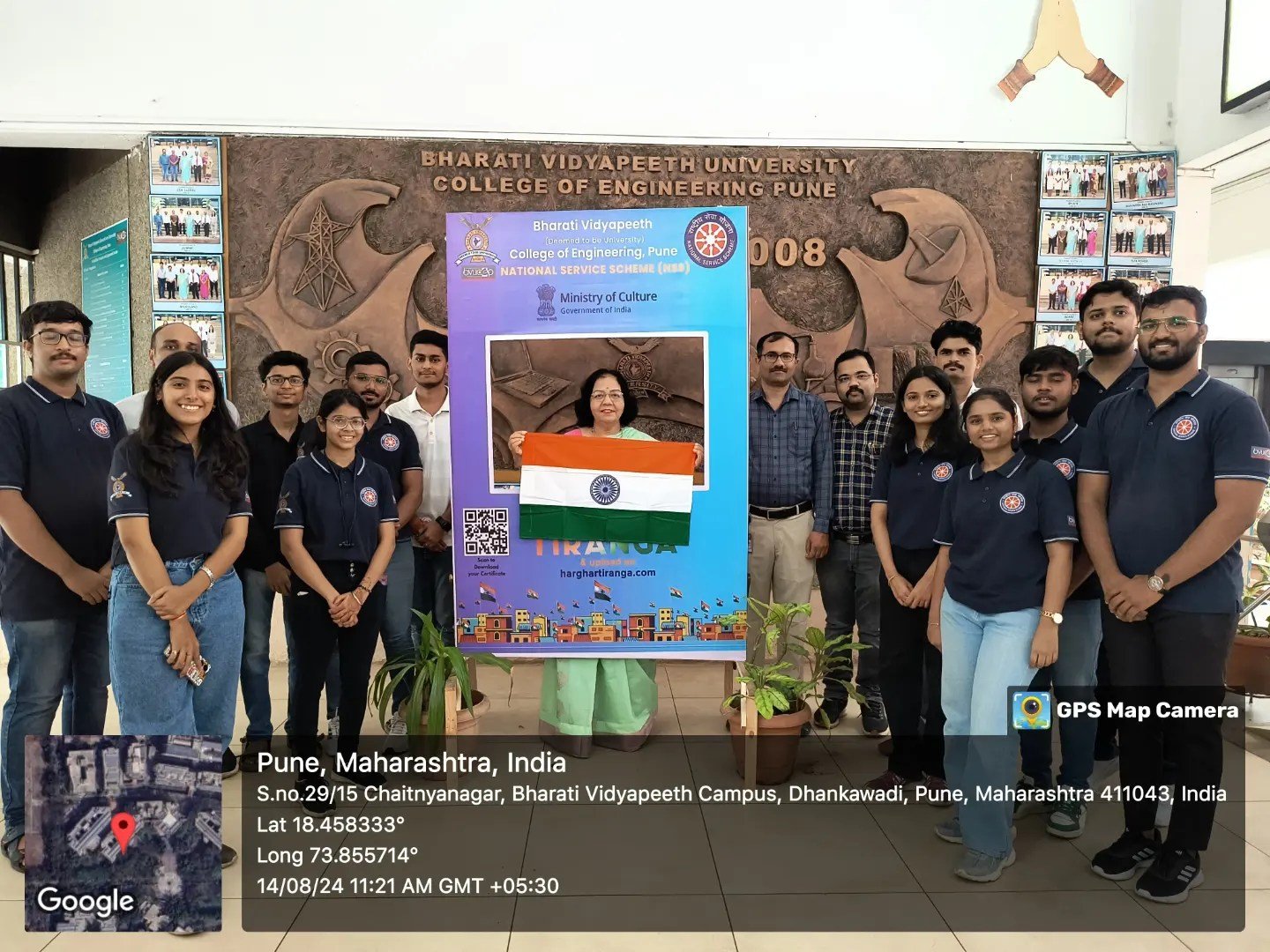 Celebrated the Har Ghar Tiranga Abhiyan on the occasion of the 78th Independence Day.