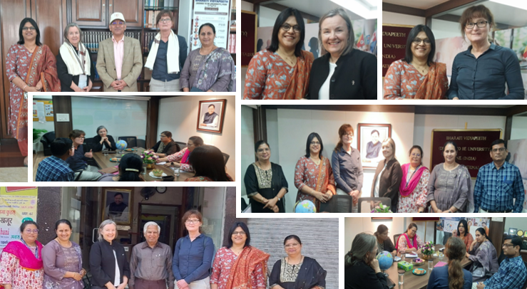 University of South-Eastern Norway Delegations Visit to Bharati Vidyapeeth (Deemed to be University)