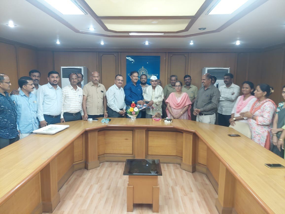 Felicitation of Mr. H.V.Patil