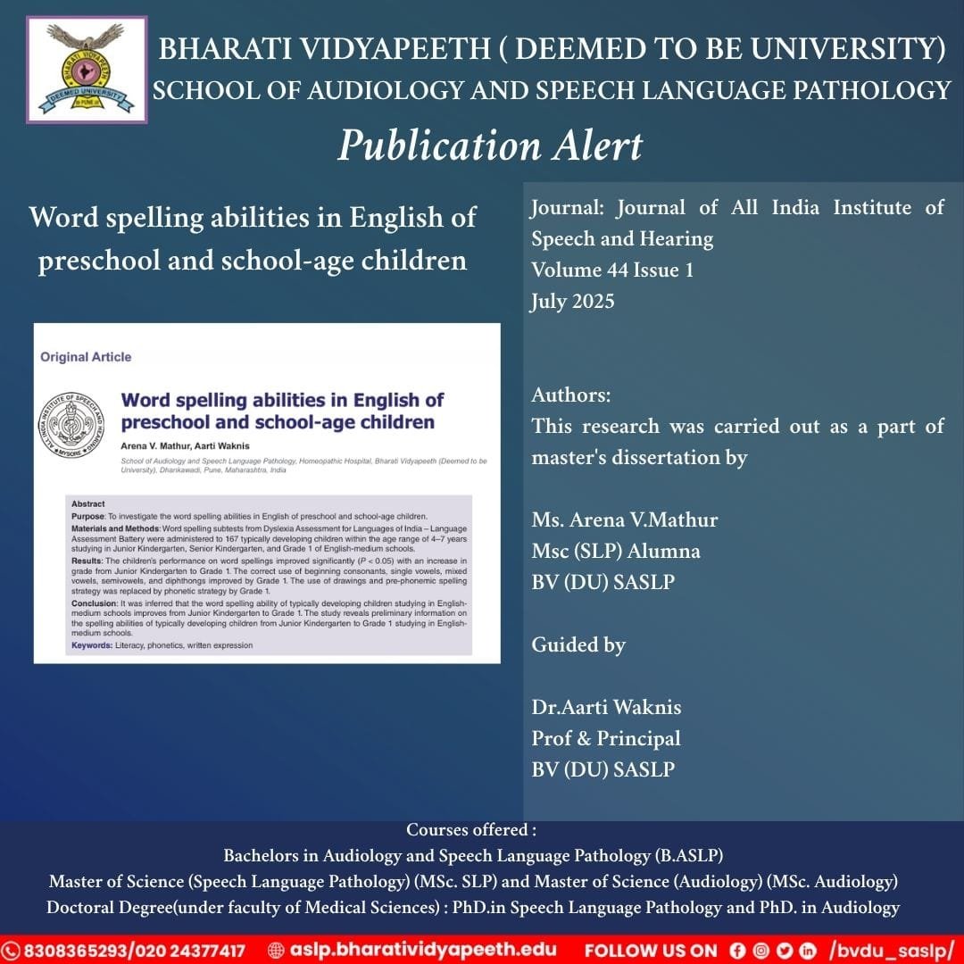 Word spelling abilities in English of preschool and school-age children