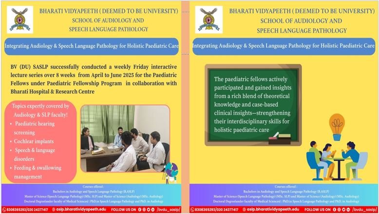 Integrating Audiology & Speech Language Pathology for Holistic Paediatric Care