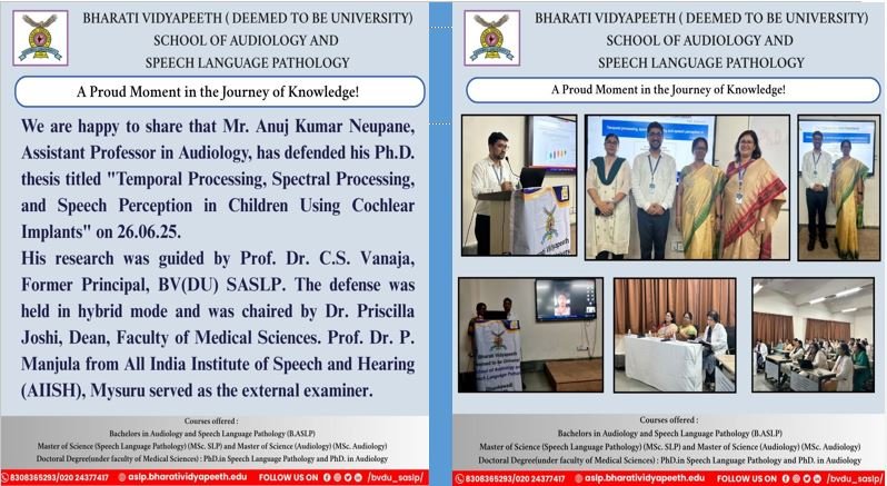 A Proud Moment in the Journey of Knowledge PhD Defense