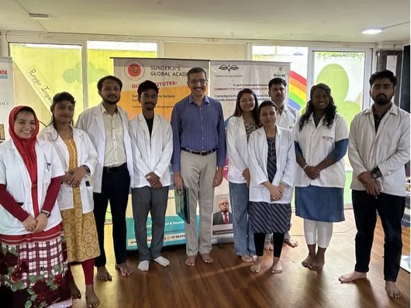 Eye screening camp held at Sunderji’s Global Academia, Gultekadi, Pune